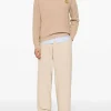 Knitwear>MAISON KITSUNE Tonal Fox Head Patch Comfort Ribbed Jumper
