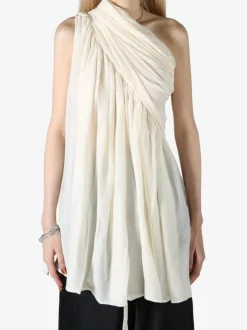 Tops>RICK OWENS Top Turbo Drape T