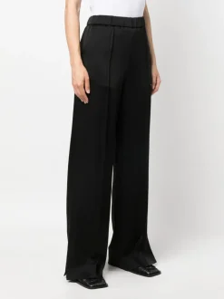 Pants>JIL SANDER Track-Inspired Satin Trousers