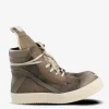 Sneakers>RICK OWENS Transparent Leather Geobaskets