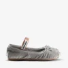 Flats>MIU MIU Velvet Ballerinas