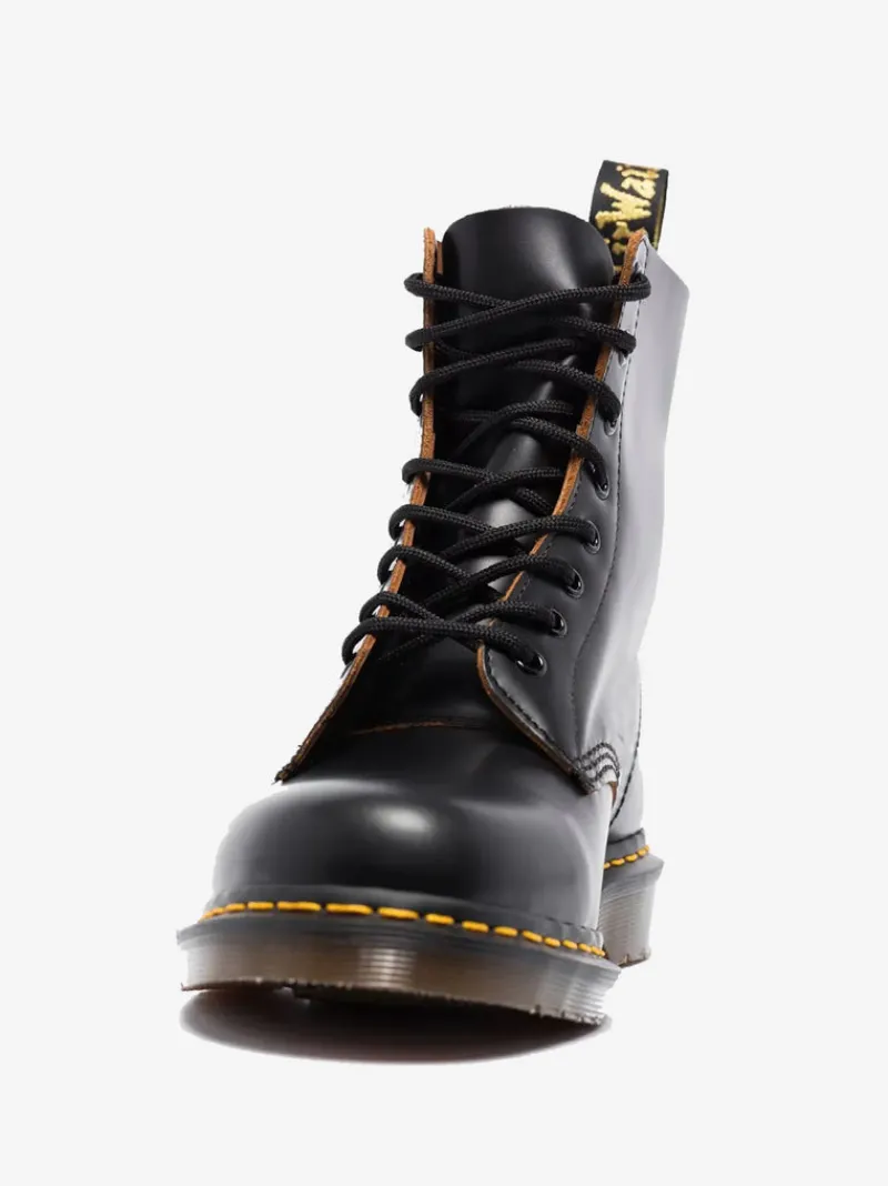 Boots | Boots>DR. MARTENS 1460 Vintage Black Made In England Boots