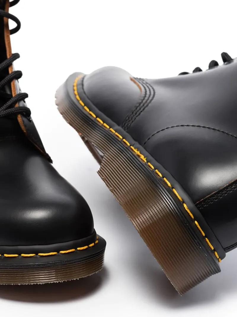 Boots | Boots>DR. MARTENS 1460 Vintage Black Made In England Boots