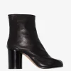 Boots | Heels>MAISON MARGIELA Vintage Leather Tabi High Heel Ankle Boots