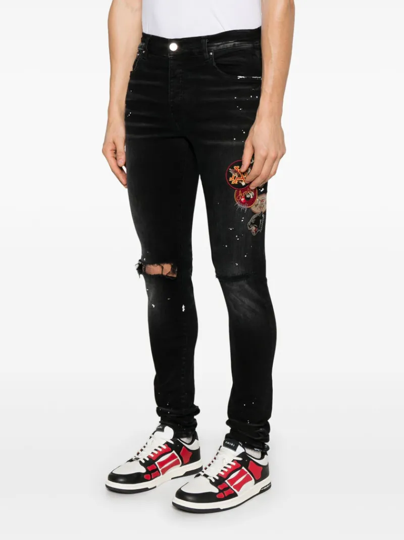 Jeans>AMIRI Vintage Patch Skinny Jean