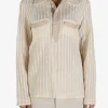 Shirts>COMMUNS Vintage Striped Long Sleeve Shirt