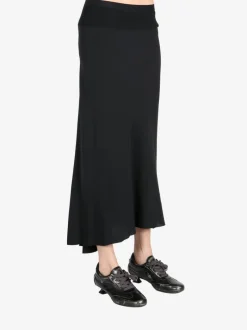 Skirts>RICK OWENS Viscose Blend A Line Bias Skirt