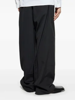 Pants>DRIES VAN NOTEN Viscose Drawstring Pant