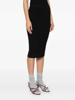 Skirts>MIU MIU Viscose Skirt