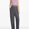Pants>DRIES VAN NOTEN Viscose Workwear Pants