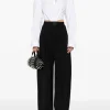 Pants>ALEXANDER WANG W/ Boxer Pleated Trouser