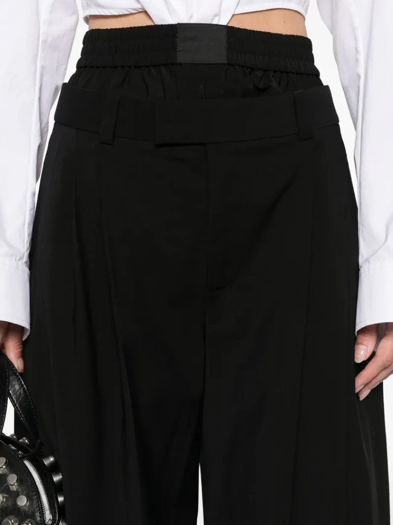 Pants>ALEXANDER WANG W/ Boxer Pleated Trouser