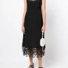Dresses>SIMONE ROCHA W/ Deep Lace Trim Slip Dress