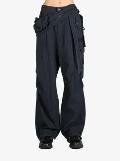 Pants>HYEIN SEO Waist Bag Pocket Pants