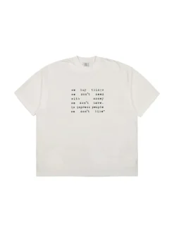 T-shirts | T-shirts>VETEMENTS We Buy Things Oversized T-shirt