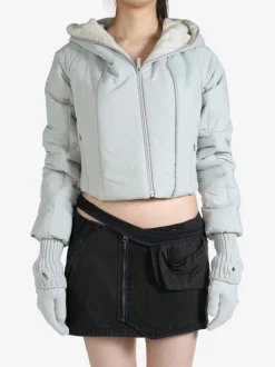 Jackets & Coats>HYEIN SEO W/Gloves Padded Crop Jacket