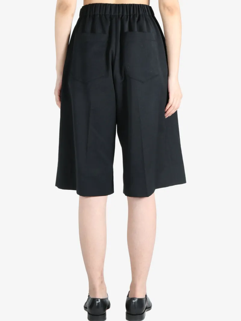 Shorts>SIMONE ROCHA Wide Leg Elasticated Long Shorts