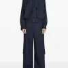 Pants>DRIES VAN NOTEN Wide Pleated Pants