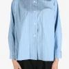 Shirts>MARGARET HOWELL Wide Stripe Swing Shirt