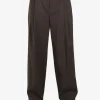 Pants>AMOMENTO Wide Tuck Pants