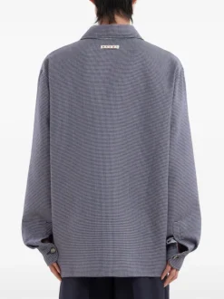 Shirts>MARNI With Cropped Hem Organic Poplin Shirt