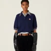 Knitwear>MIU MIU Wool And Cashmere Polo Sweater