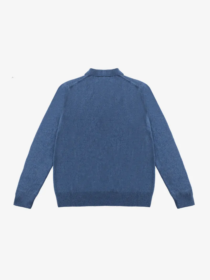 Shirts>POLO RALPH LAUREN Wool Blend Long Sleeve Polo