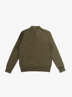 Shirts>POLO RALPH LAUREN Wool Blend Long Sleeve Polo