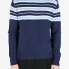 Knitwear>MARNI Wool Blend Striped Sweater