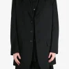 Suits & Blazers | Jackets & Coats>YOHJI YAMAMOTO POUR HOMME Wool Gabardine Back Opening Jacket