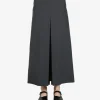 Skirts>AURALEE Wool Kid Mohair Hop Sack Slit Skirt
