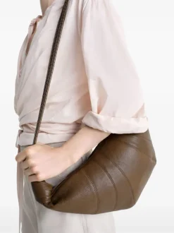 Bags>LEMAIRE Woven Laced Medium Croiss Bag