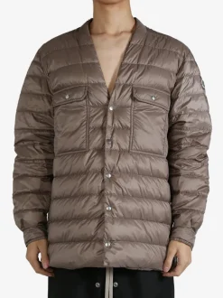Jackets & Coats | Jackets & Coats>RICK OWENS X MONCLER Woven Outershirt