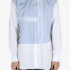 Shirts>COMME DES GARCONS SHIRT Woven Patchwork Shirt