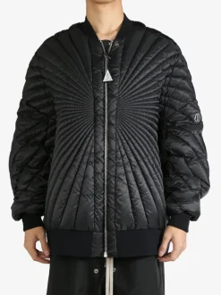Jackets & Coats | Jackets & Coats>RICK OWENS X MONCLER Woven Radiance Peter Jacket