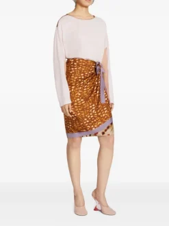 Skirts>DRIES VAN NOTEN Wrap Scarf Skirt