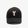 Hats>SAINT LAURENT Y Varsity Cap in Gabardine