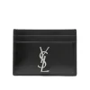 Small Accessories>SAINT LAURENT YSL Ultracalf Soft Monogram Card Holder