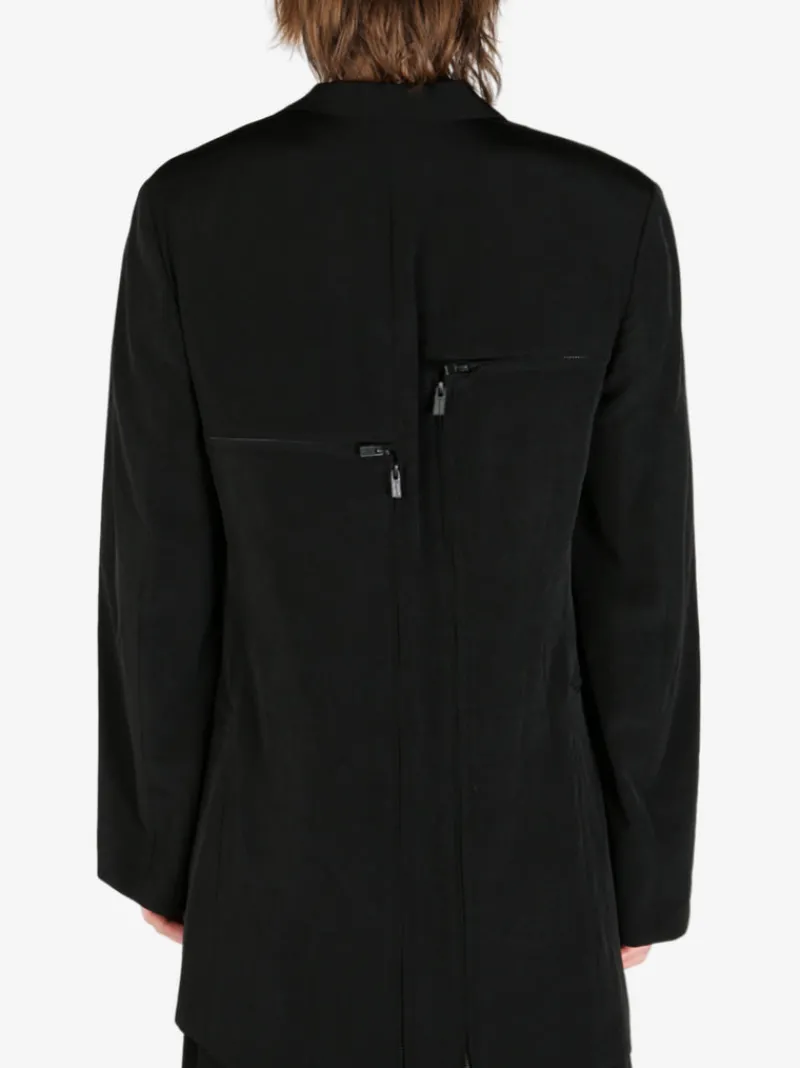 Suits & Blazers | Jackets & Coats>YOHJI YAMAMOTO POUR HOMME Zip Detail Jacket