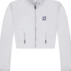 Jackets & Coats>TEAM WANG Zip-up Cropped Casual Jacket