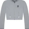 Jackets & Coats>TEAM WANG Zip-up Cropped Casual Jacket